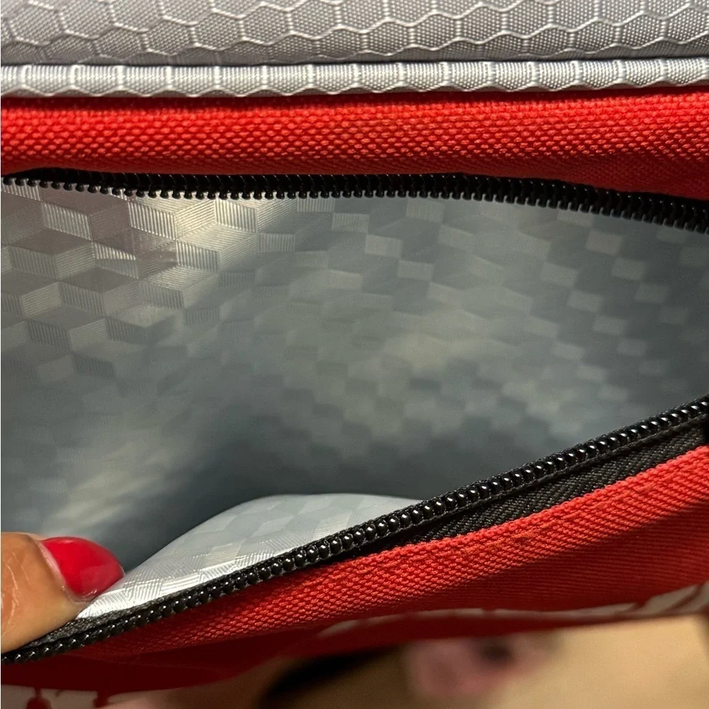 Badger’s Cooler Red Backpack with WISCONSIN Logo